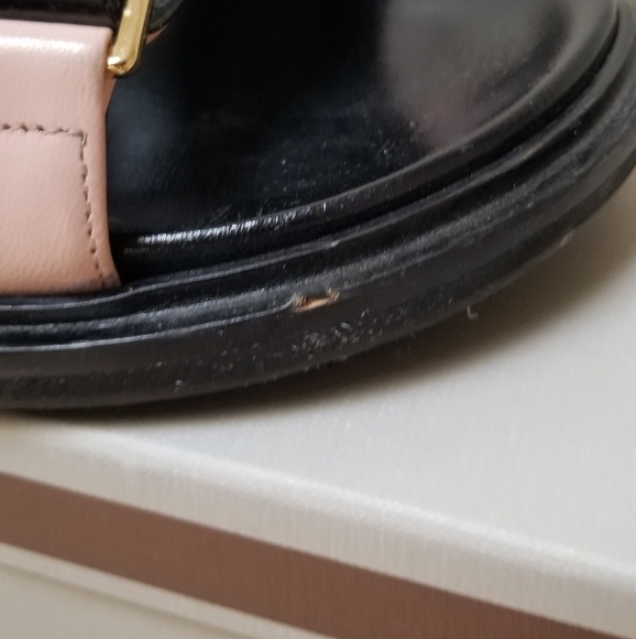 Marni black and pink Fussbett sandals size IT 38 / US 7.5 - Picture 6 of 10